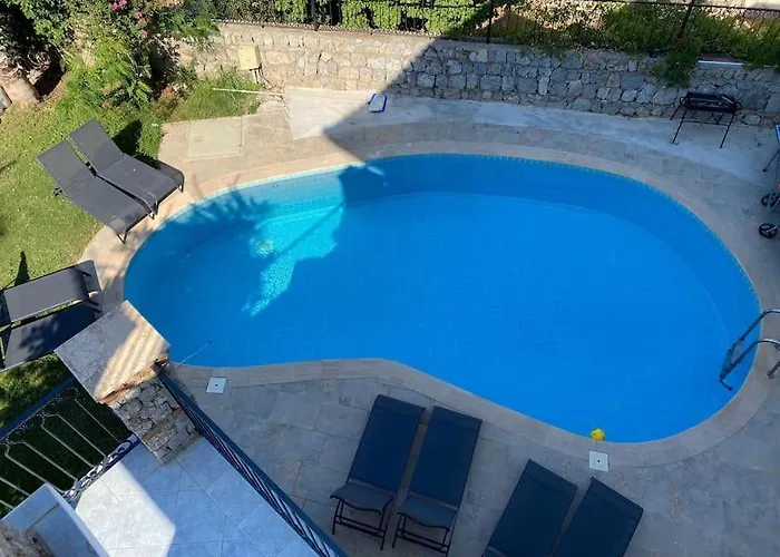 Large With Private Heated Outdoor Pool Villa Fethiye